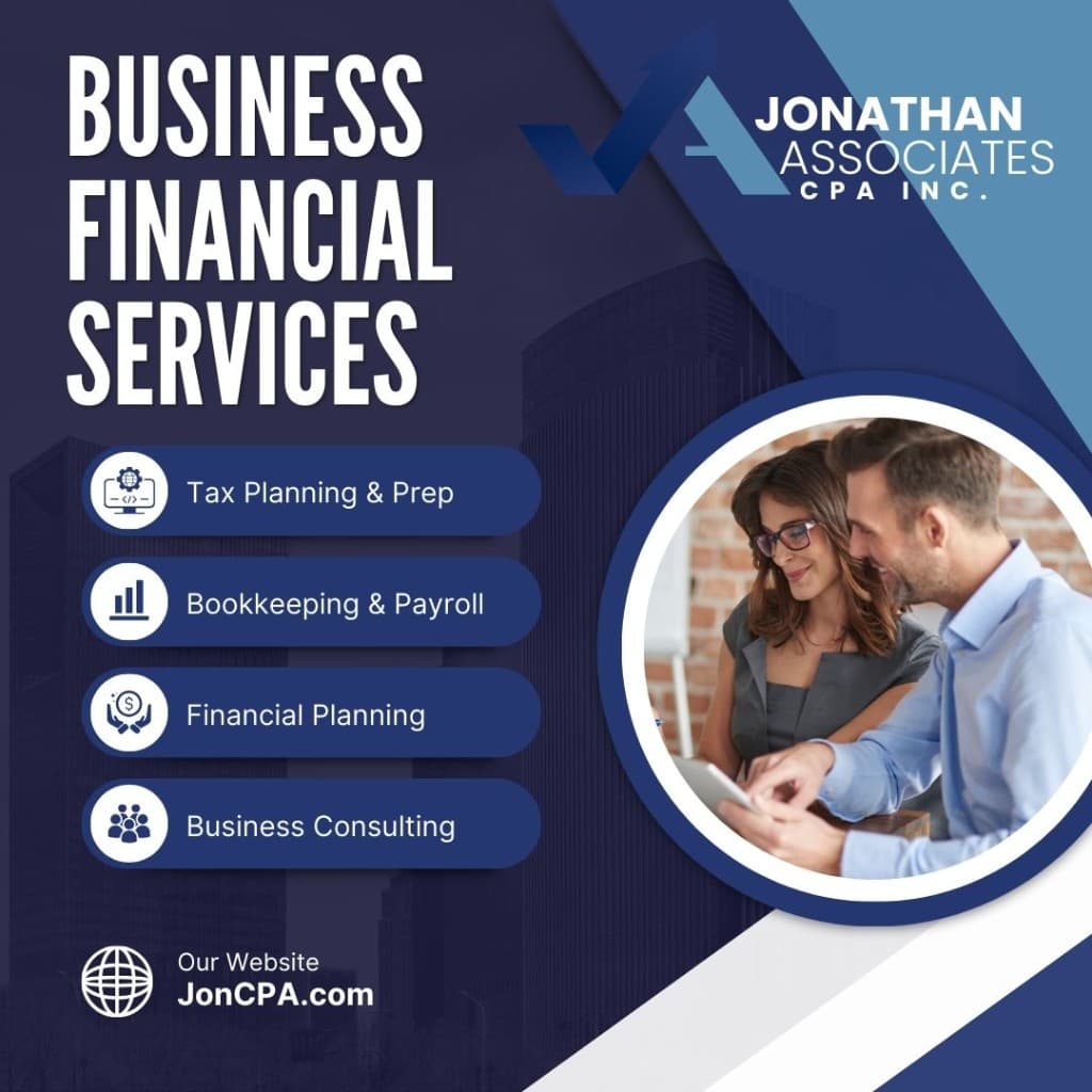 Jonathan Associates CPA — Accounting & Bookkeeping Services